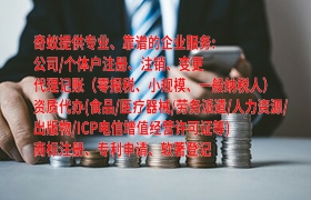 泰안市小型企业零申报代理服务及收费标准解析